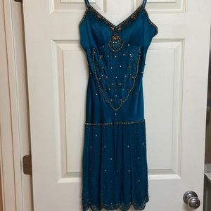 Sue Wong Beaded and silk dress